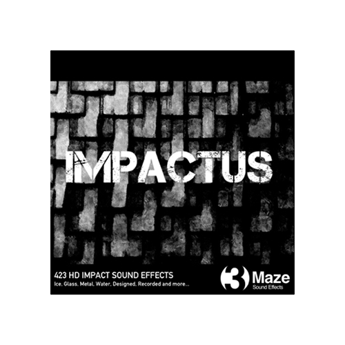 Impactus - collection of impact sound effects for games and film audio productions