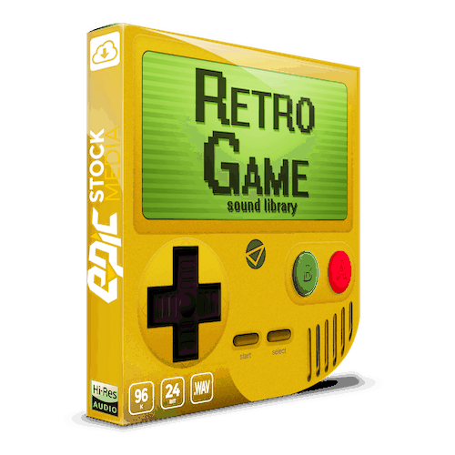 retro game sound effects library epic stock media
