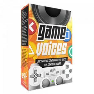 Game Voices - Character Voice sound effect Audio library