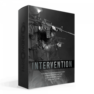 Intervention Military and Swat styled sound effects collections