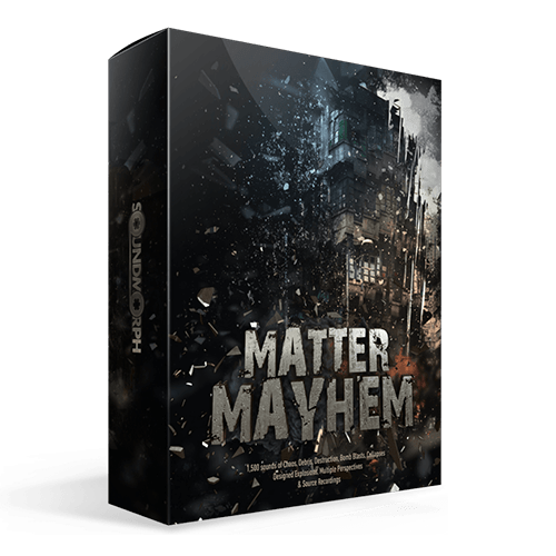 Matter Mayhem massive collection of destruction and impact sound effects