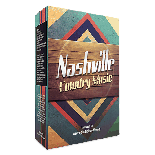 Nashville Country Music - studio-grade production music of southern country rock audio pack