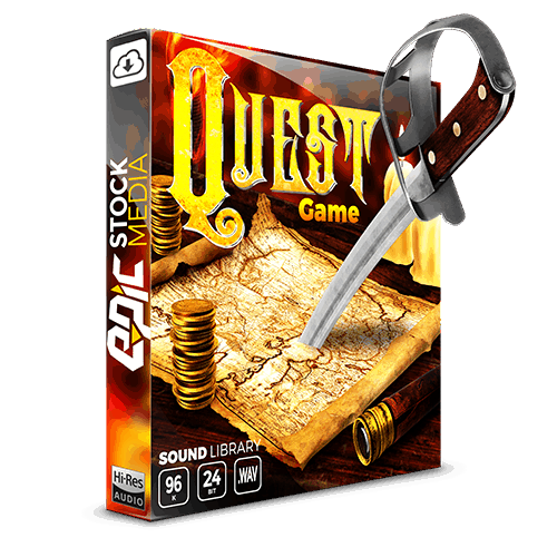 Quest Game - RPG fantasy game Sound Effects Library and nature loops