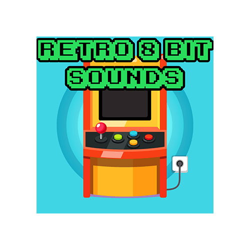 Vintage 8-Bit Arcade Sounds Sample Soundpack Classic Video Games 