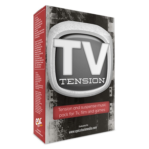 TV Tension - dark mood tension background music sound library