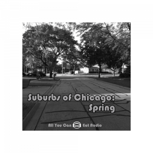 Suburbs of Chicago Spring environment Sound Effects Library