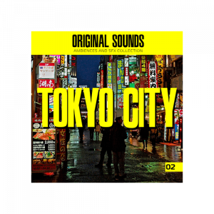 Tokyo City Sound effect ambience library