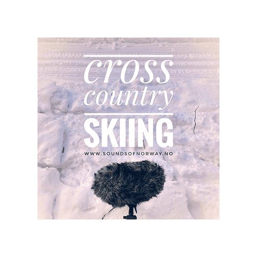 Cross country skiing sound effects library cover