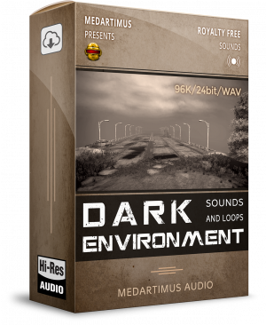 Dark Environment Sounds and Loops - Box