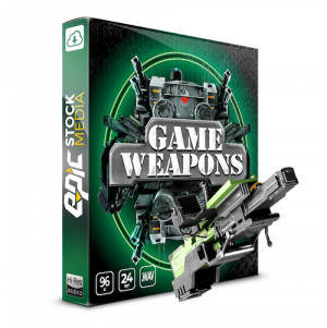 Game Weapons Gun & Firearms Sound Effects Library - Box