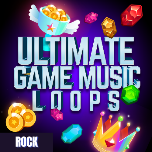 Ultimate Game Music Loops Rock SFX - Cover