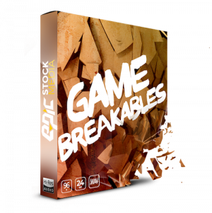 Game Breakable Destruction Debris Impact Sound Effects - Box
