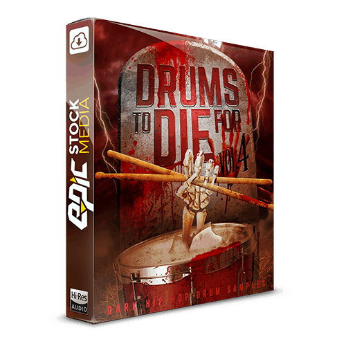 Drums to Die For Box V4 Dark Hip Hop Drum Samples
